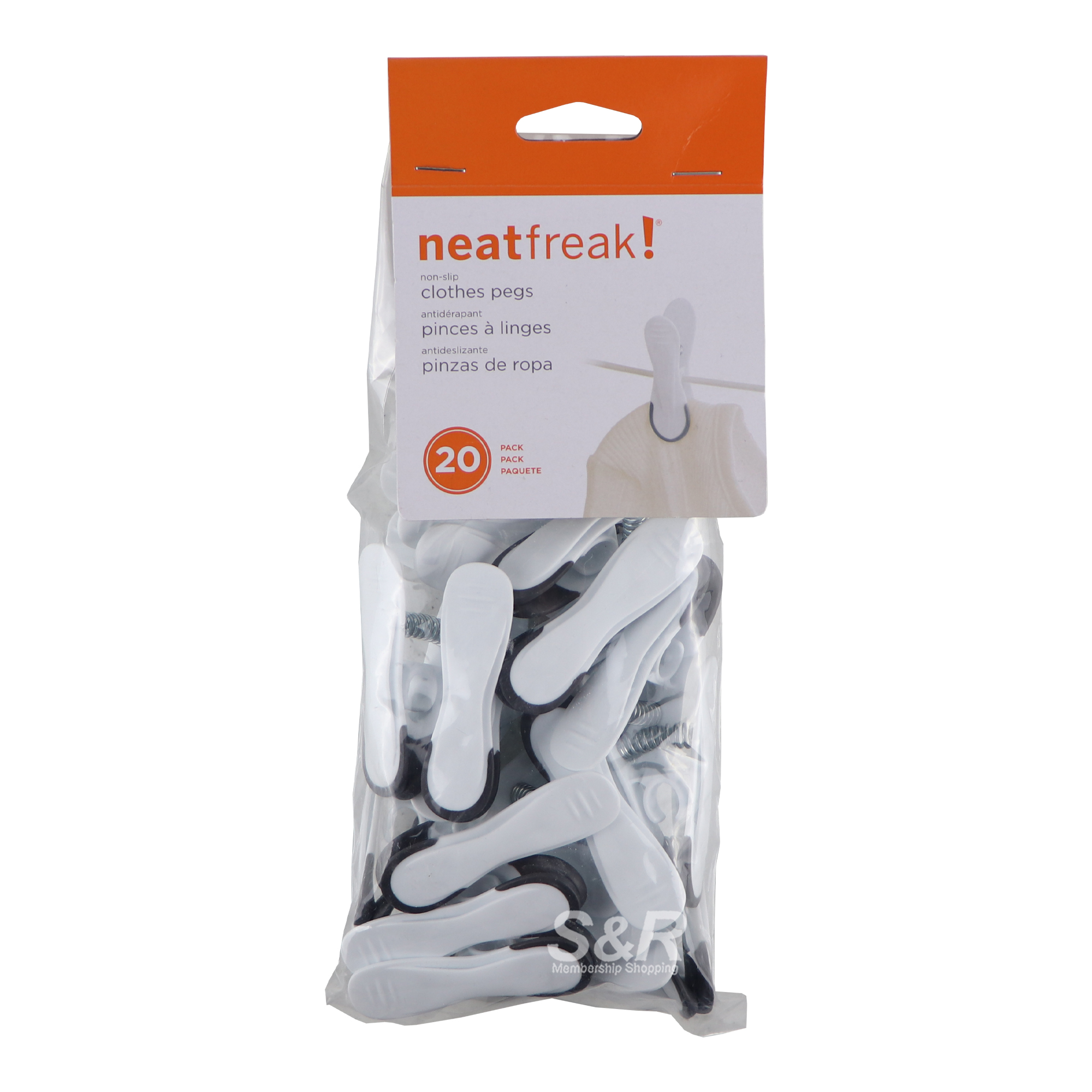 Neatfreak Non Slip Clothes Pegs 20pcs